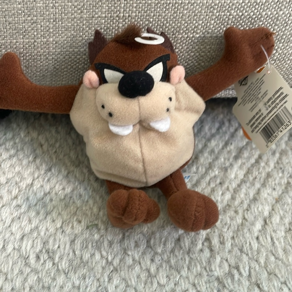 NWT looney tunes bean bag Taz